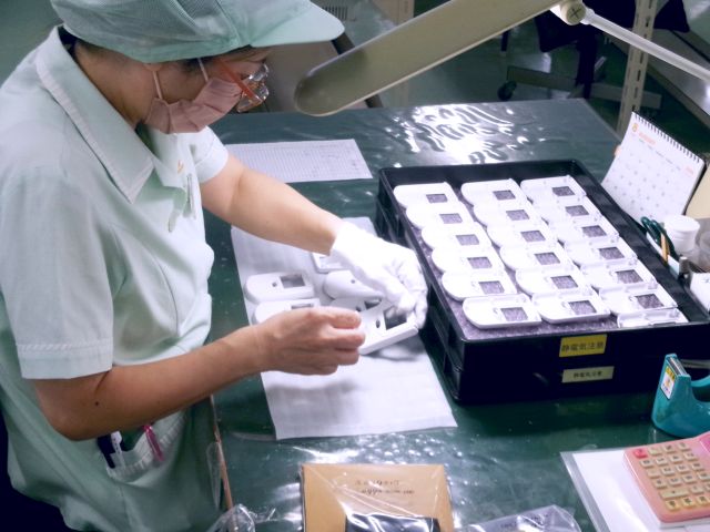 入荷部品の受入検査
